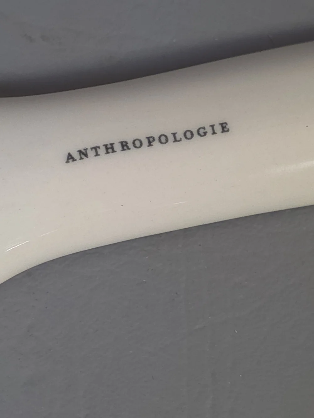 Anthropologie Ceramic Holiday Decorative Hand-Painted Ceramic Spoon Rest